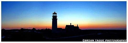 Cape Cod (Highland) Light Sunset