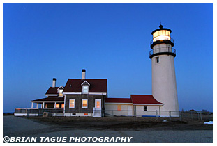 Cape Cod (Highland) Light Sunset