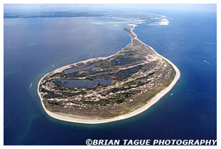 South Monomoy Island aerial