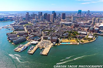 USCG BASE BOSTON - BostonSkylineAerial-440 8400-150-4