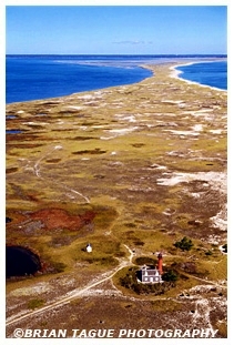 Monomoy Point Light aerial