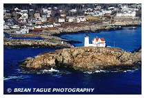 Cape Neddick (Nubble) Light Aerial