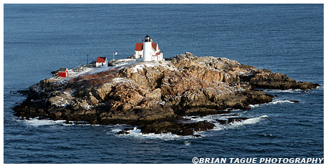 Cape Neddick (Nubble) Light Aerial