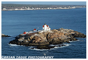 Cape Neddick (Nubble) Light Aerial