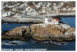 Cape Neddick (Nubble) Light Aerial