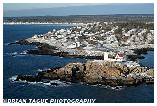 Cape Neddick (Nubble) Light Aerial