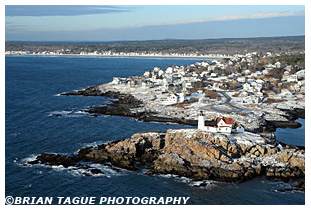 Cape Neddick (Nubble) Light Aerial