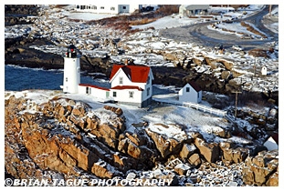 Cape Neddick (Nubble) Light Aerial