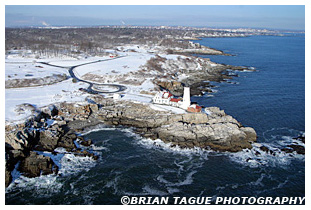 Portland Head Light aerial