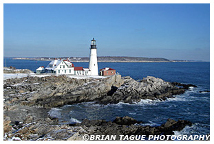 Portland Head Light aerial