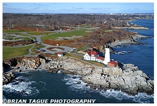 Portland Head Light aerial