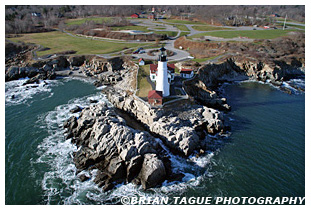 Portland Head Light aerial