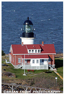 Seguin Island Light - Aerial