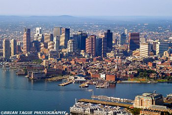 USCG BASE BOSTON - BostonSkylineAerial-207 0717-150-4