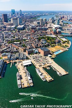 USCG BASE BOSTON - BostonSkylineAerial-440 8421-150-4